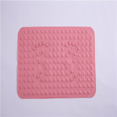 Customized Size Plastic Non Slip Suction Backing Bath Mat PVC Shower Mat