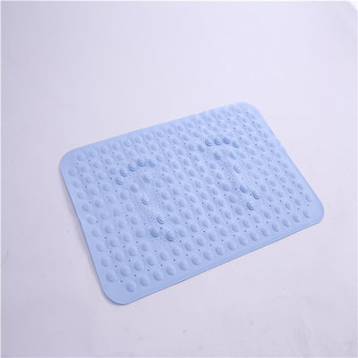 Washable 38x78cm Non Slip PVC Bath Mat Anti Bacterial Carpet