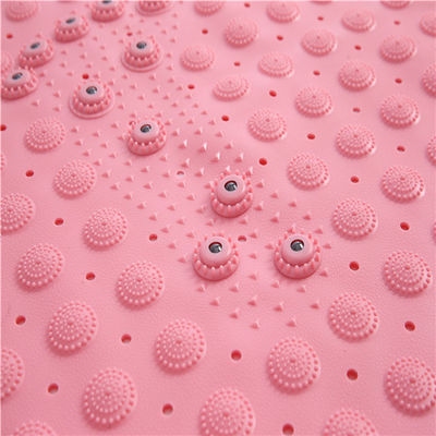 OEM Design And Material Anti Bacteria Bathroom Printed Designs PVC Bath Mat
